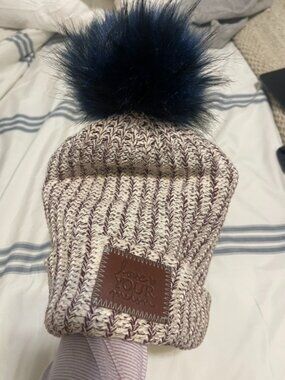 Love Your Melon Pom Pom Beanie (Lightly Used)